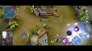 kasi tunjuk skill hero karrie ayam (Mobile Legends)