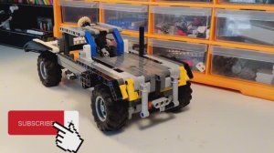 LEGO technic пикап для детей и взрослых (2 часть)