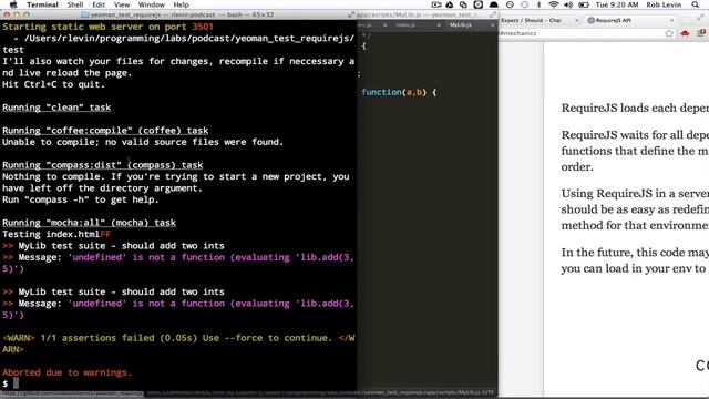 How to code: Yeoman Testing Part II смотреть онлайн