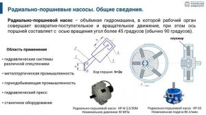 1.1. Объёмные гидромашины