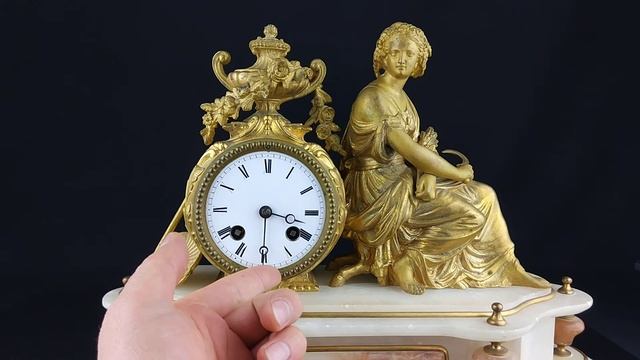 Каминные часы XIX века. Франция смотреть онлайн