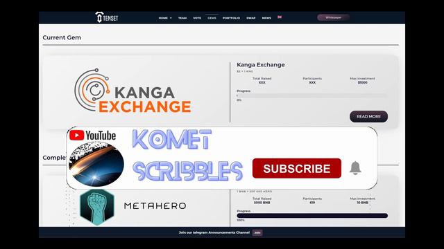 Kanga Exchange: New Token and Project, Part of the Metaverse with Metahero on Tenset!!! смотреть онлайн
