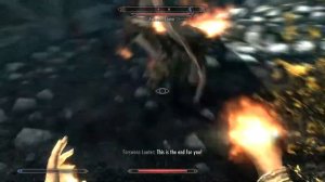 Great way to deal with tough enemies - Skyrim