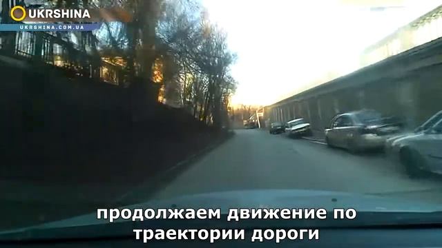 Заезд на ул. Уманская 7, Киев, за стадионом ЦСКА (Vianor, УкрШина, ТаймШина). смотреть онлайн