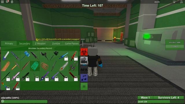 Roblox Zombie Rush - Primary Pack 3 Gameplay - Healing Coil To The Rescue смотреть онлайн