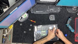 Замена кулера ноутбук игровой HP OMEN 15-en0019ur