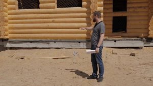 Свайно-ростверковый фундамент под дом из оцилиндрованного бревна от АКС