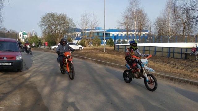 17 апреля 2021г., Открытие Мотосезона в городе Торжок Тверской области. смотреть онлайн