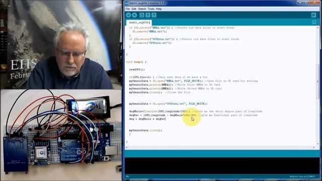 LESSON 25: Displaying GPS NMEA Data in Google Earth смотреть онлайн