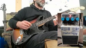 Boss Delay DD8 on Shim Mod