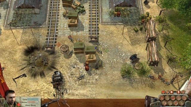 В тылу врага - Soldiers: Heroes of World War II - прохождение - миссия 1-5 - Расплата