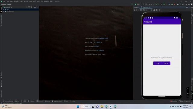 Ch1 Part1 Tour Android Studio смотреть онлайн