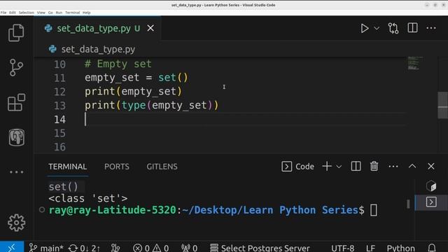 Python Set Data Type - Learn Python Series 19