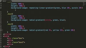 CSS Gradient | linear and radial gradient in CSS