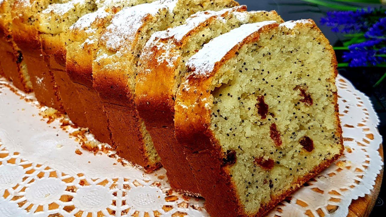 Лучшее ТЕСТО за всю мою жизнь ‼ Маковый кекс с изюмом! Все кто пробуют обязательно просят рецепт.