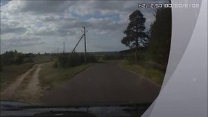 Нижегородская область, п. Шатки. Россия. Дорога на "Кипячий ключ"