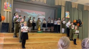 Фестиваль Военной Песни.  "Мы уходили на войну" 3 класс шк.1576 г.Москва - (автор вышлет минусовку)