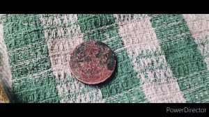 Чистка медных монет хозяйственным мылом. 3 копейки Николая 2. Продолжаем чистить.