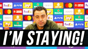 ABSOLUTE SHOCKER! XAVI will STAY at FC BARCELONA after beating NAPOLI!? Football News