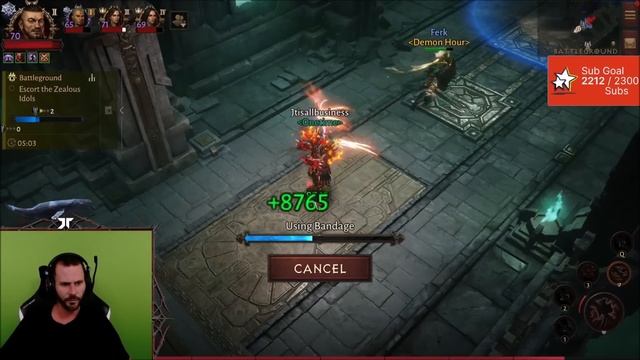 JT Owning Whales Battlegrounds PVP Diablo Immortal смотреть онлайн