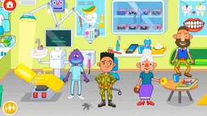 Играем как ТОРГОВЫЙ ЦЕНТР в PEPI HOSPITAL #18 Мультяшная игра для детей детское видео и мультик