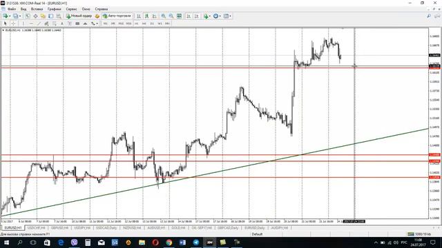 Обзор рынка Forex, без воды на 24.07.2017 от Ярослава Мудрого смотреть онлайн