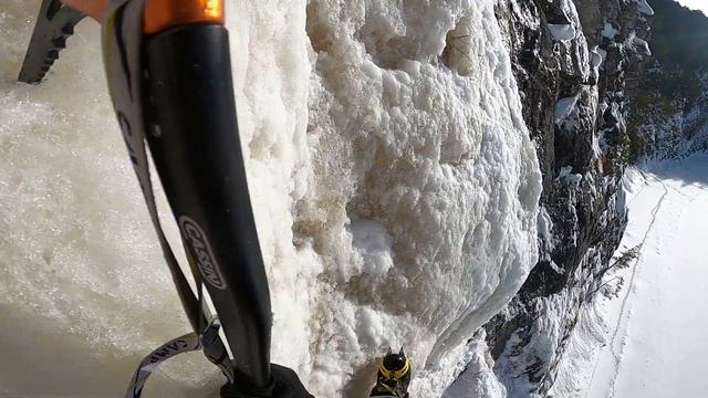 Ледолазание на Урале, поселок Кын смотреть онлайн