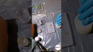 Мыльница и подсвечник из эпоксидной смолы. Подробный мастер-класс.