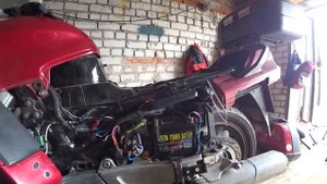 Honda ST 1100 Pan European Установка фар дополнительного света ч.1