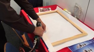 Canvas Stretching Machine - Станок для натяжки холста