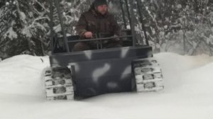 Вездеход Добрыня Транспортер по свежему снегу)❄️