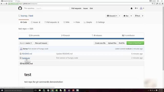Git Tutorial 4 Basic Commands add, commit, push смотреть онлайн