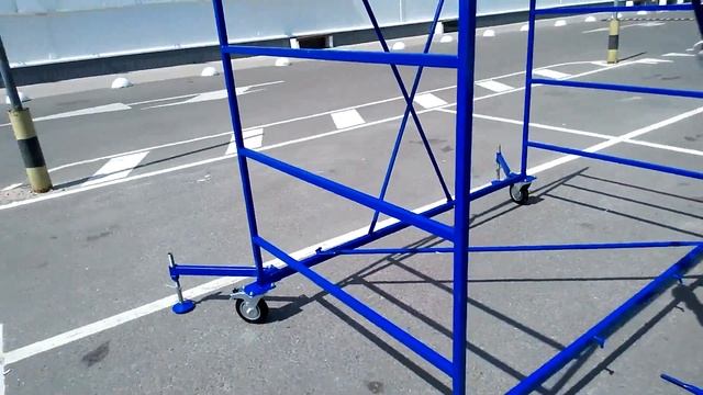 Вышка тура PROFI ULT 120 (строительные леса) сборка смотреть онлайн