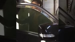 Как установить жёсткую тонировку