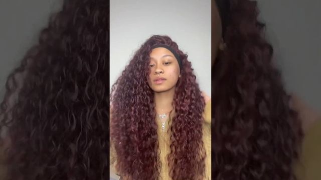 99j Burgundy 26inch 180density 13x4 lace front wig?