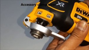 DeWALT  DCS356B    20V MAX* XR® BRUSHLESS CORDLESS 3-SPEED OSCILLATING MULTI-TOOL