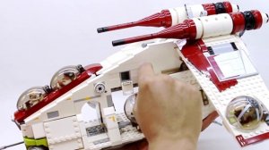 Lego 75021 Republic Gunship Star Wars Review y Unboxing en Español