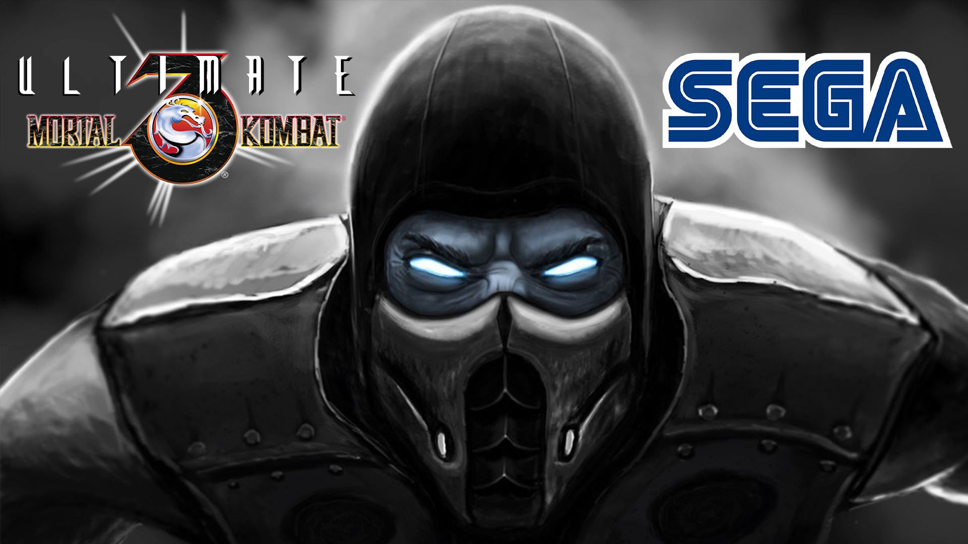 Ultimate Mortal Kombat 3 [SEGA] прохождение за Noob Saibot (бонус: демонстрация всех добиваний).