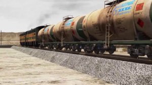 ПОЕЗДА VS ГИГАНТСКОЙ ЯМЫ - BeamNG. Drive