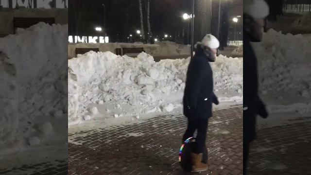 Где покататься на Моноколесе зимой? Моноколесе зимой, Gotway mcm4 hs смотреть онлайн