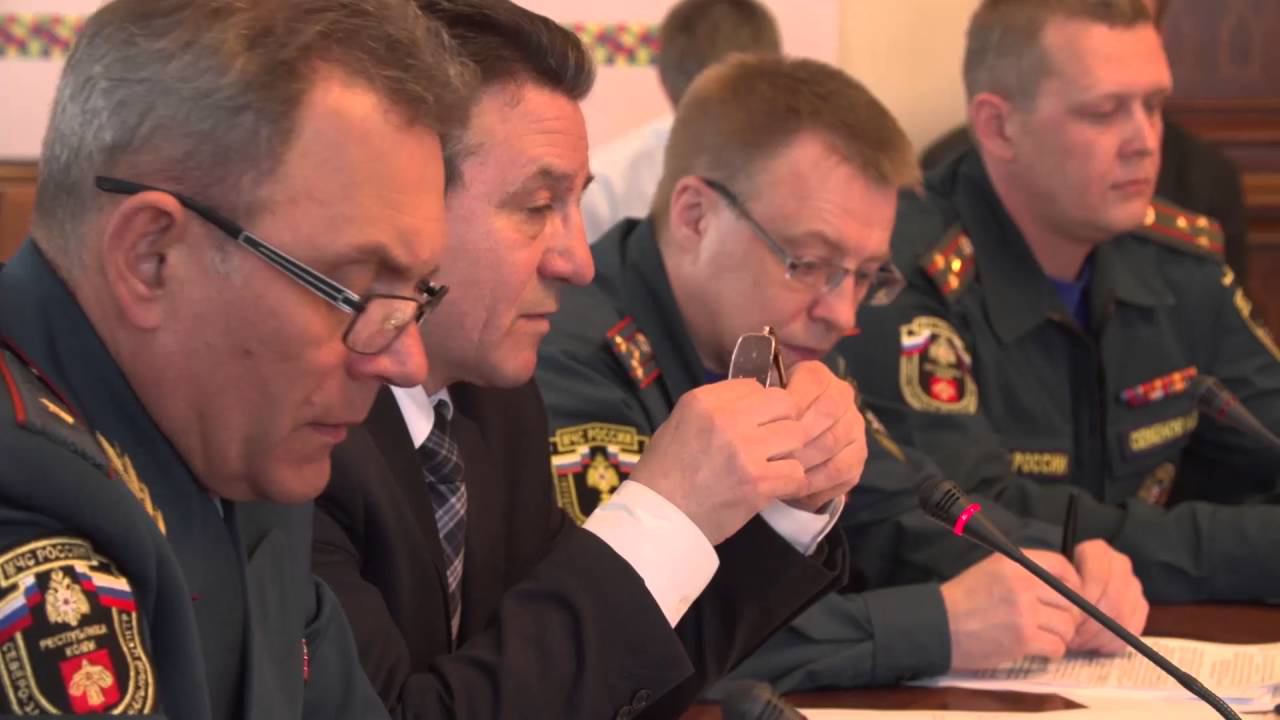 Правительство Республики Коми. Противопаводковые мероприятия