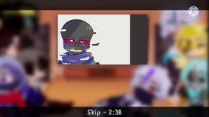 Sans AU react to Error meme || Short ;-; || Error sans || Undertale AU