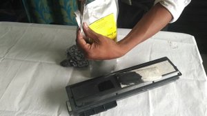 How to refill Kyocera Taskalfa 1800 \\ 2201\\2200\\1801 Toner cartridge