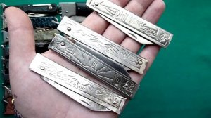 Интересное пополнение коллекции складных ножей РИ и СССР ножи охотничьи / USSR knife collection