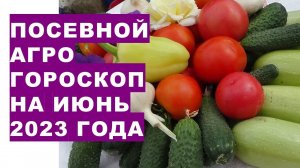 Посевной агрогороскоп на Июнь 2023 года. Посівний агрогороскоп на Червень 2023 року