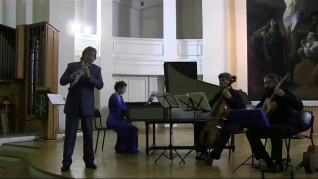 Алексей Балашов гобой ансамбль Контрапунктус. Н.Шедвиль - Il Pastor Fido Соната VI соль минор
