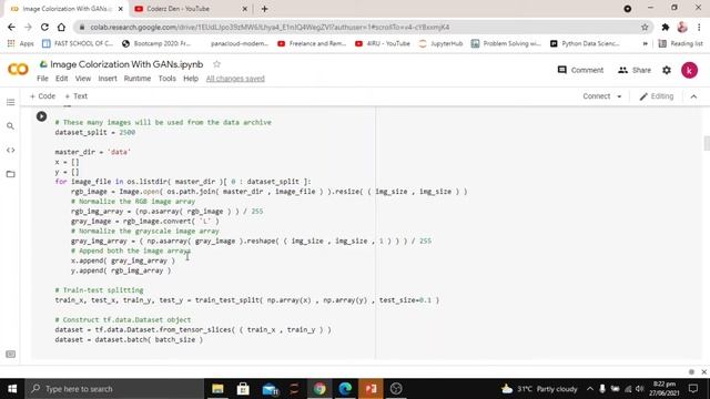 Image Colorization Using GANs | Deep Learning | TensorFlow | Python