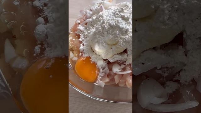 Куриные рубленые котлеты #life #рецепт #шашлык #куриноефилерецепт