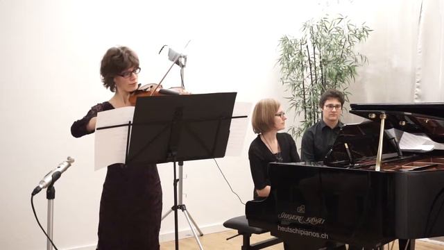 Femmusicale 2015: Désirée Pousaz und Vreni Rotzer: L. Boulanger: D’un matin de printemps смотреть онлайн