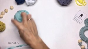 Грызунок «Зайка» из трикотажной пряжи. Мастер-класс